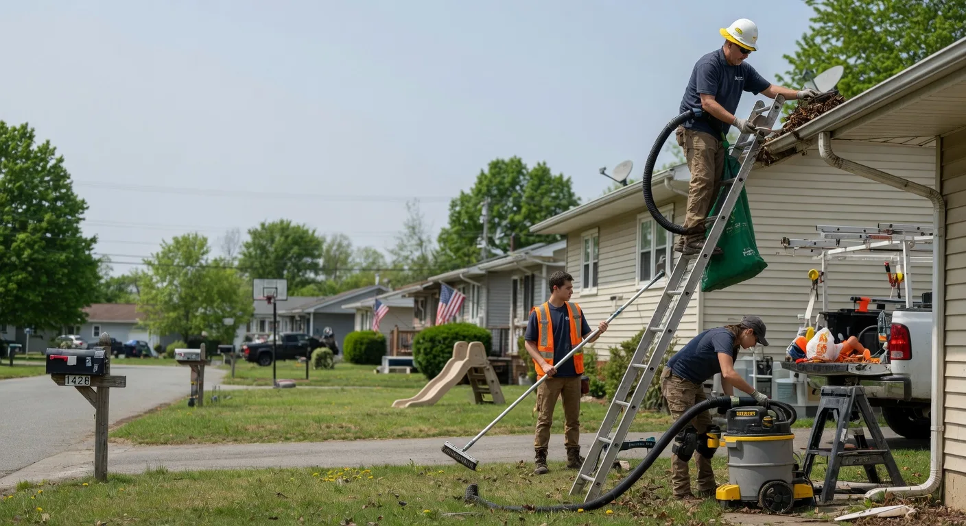 Gutter Installation in Owensville, OH near me